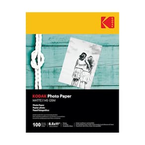 Papel fotográfico KODAK 8,5x11" Matte 145 g/m2 100 folhas