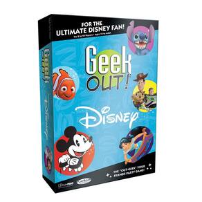 Jogo de festa USAOPOLY Geek Out! Curiosidades da Disney há mais de 10 anos