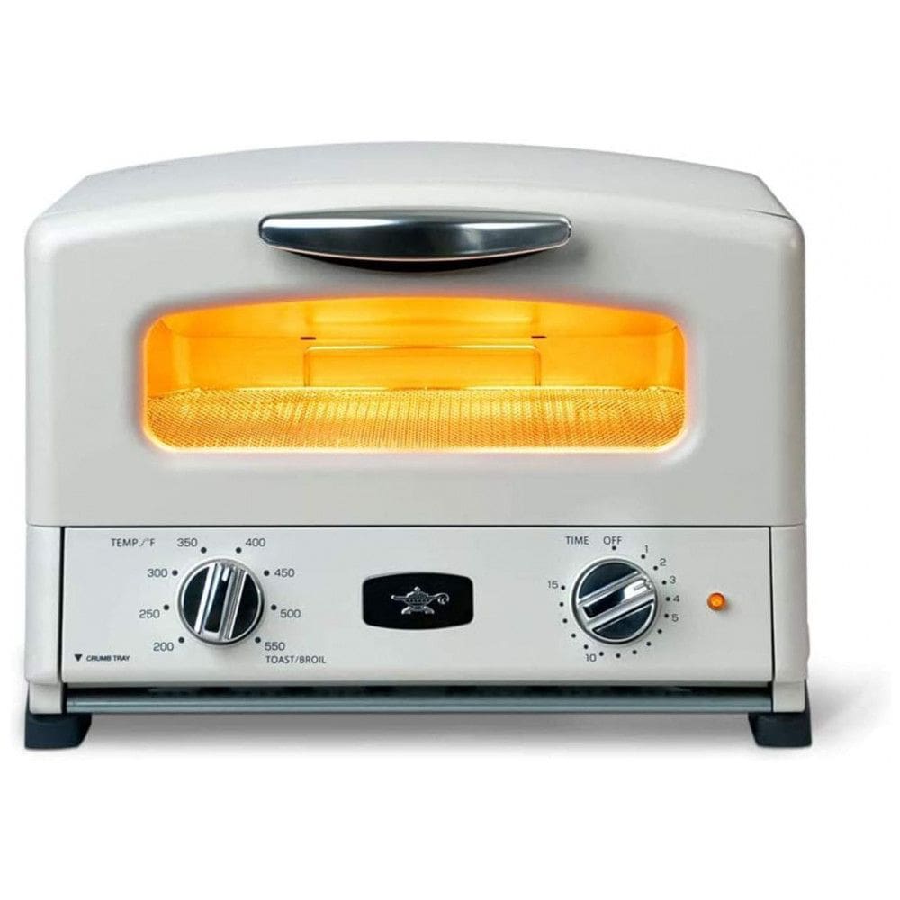Forno Elétrico de Bancada Retro com 7 Níveis de Temperatura e Temporizador, 1600W, 110V, SENGOKU SET G16AW, Branco