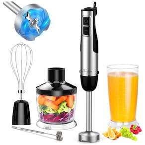 MOOKA FAMILY Mixer com 12 Velocidades e Acessórios, Aço Inoxidável, 1100W, 110V, Preto
