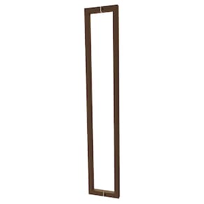 Puxador Duplo DF 992 - Brown - 80 cm