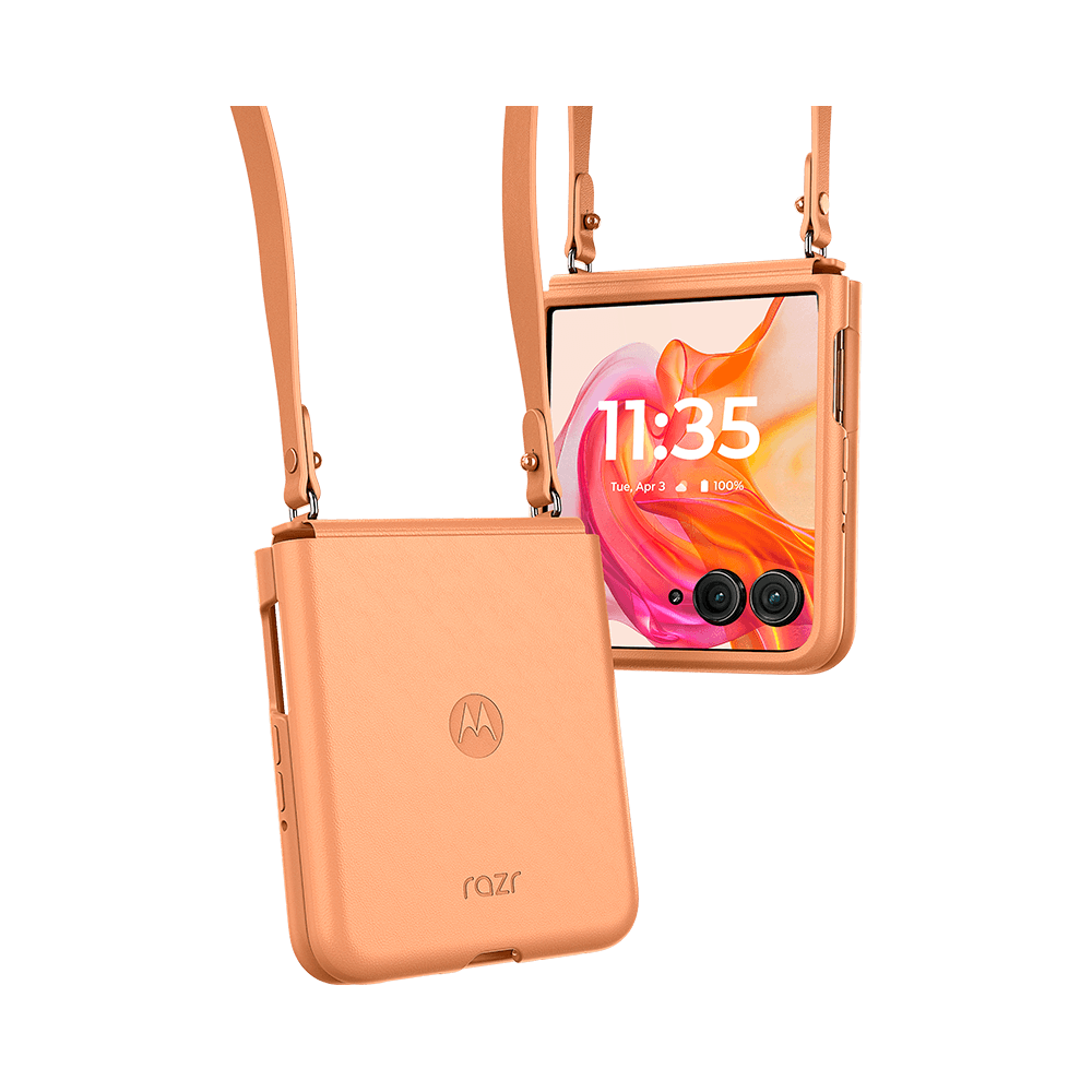 Crossbody Case - Capa Protetora Com Alça Ajustável - Motorola Razr 50 Ultra