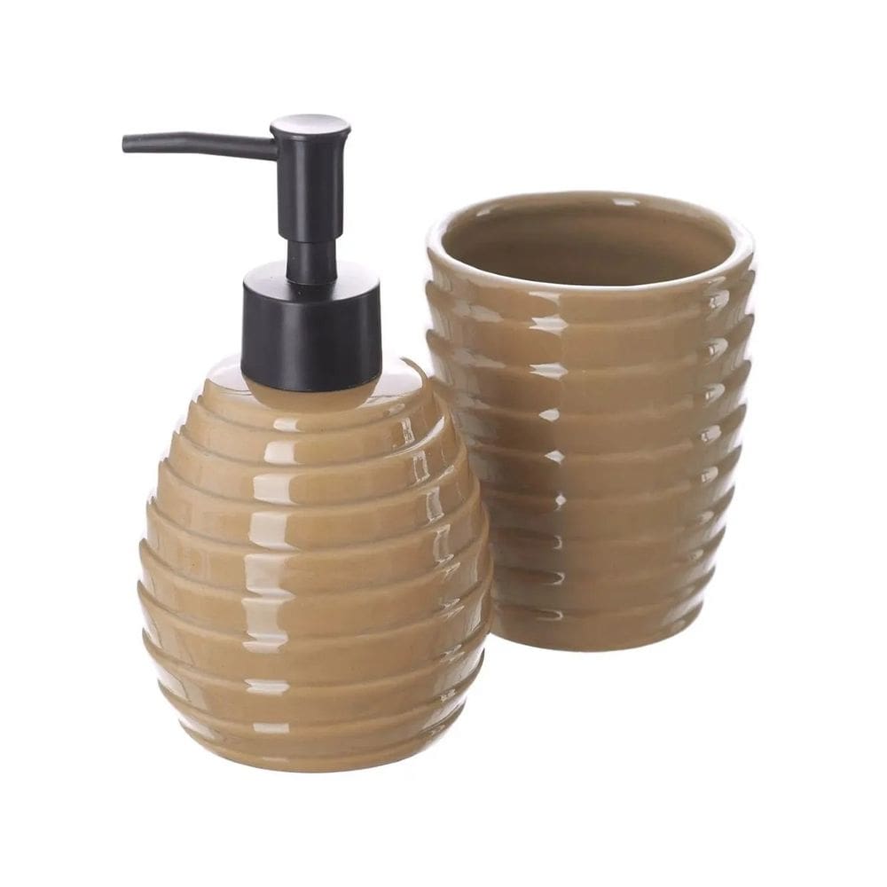 Kit Banheiro De Cerâmica 2 Peças - Jolitex - Supreme