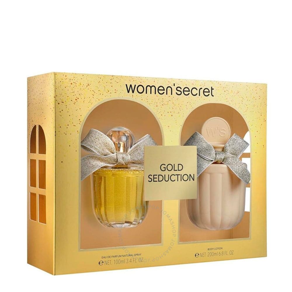 Women Secret Kit Gold Seduction Eau de Parfum 100ml + Body Lotion 200ml