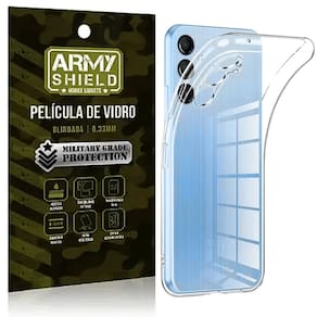 Capa Galaxy S24Fe + Película de Vidro 3D - Armyshield