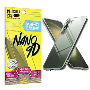 Capa Galaxy S24Fe + Película de Cerâmica Flexível - Armyshield