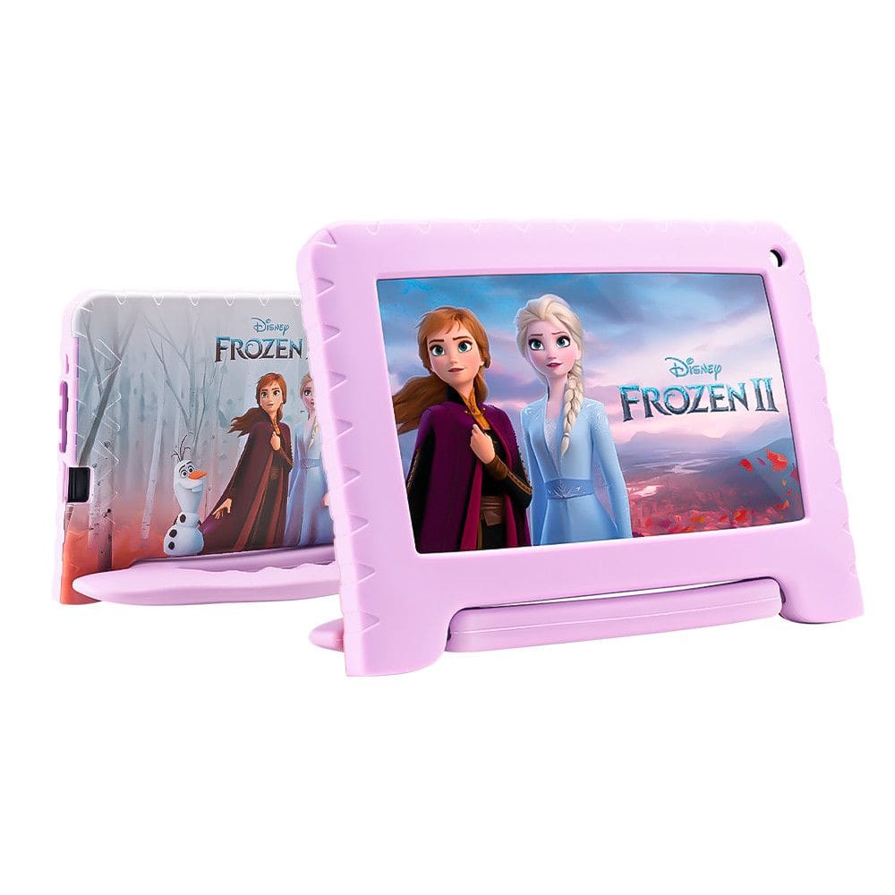 Tablet Infantil Frozen Multilaser com Controle Parental 4GB RAM 64GB Android 13 Quad Core Multi