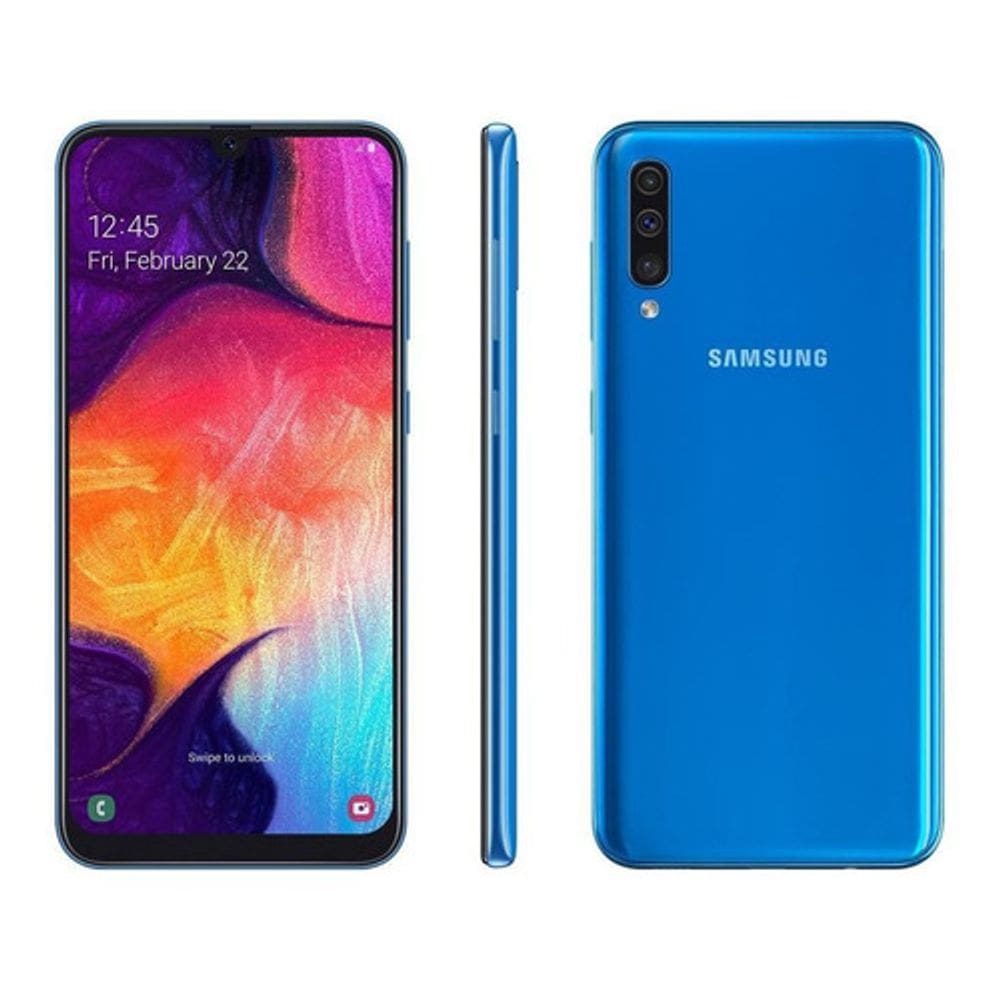 Usado: Samsung A50 128 GB Azul - Excelente