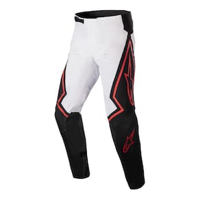 Calças Alpinestars Techstar Acumen Le 40 branca/preta/vermelha