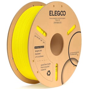 Filamento para impressora 3D ELEGOO PLA Plus 1,75 mm amarelo 1 kg