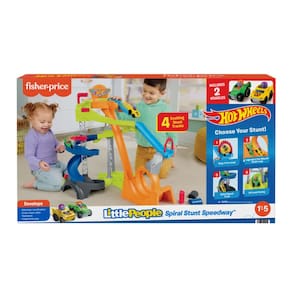 Conjunto de Brinquedo-HotWheels Para Bebes Pista de corrida MATTEL