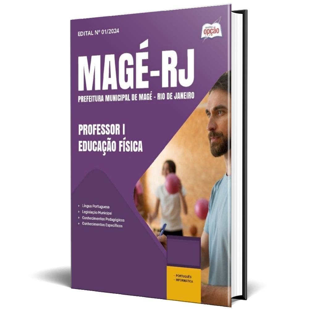 Apostila Prefeitura Magé Rj 2025 Professor I Educação Física