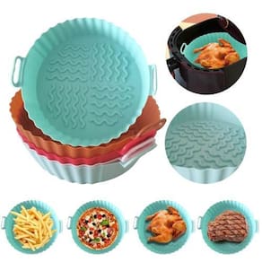 Kit 02 Forma Silicone Reutilizavel Airfryer Microondas Forno