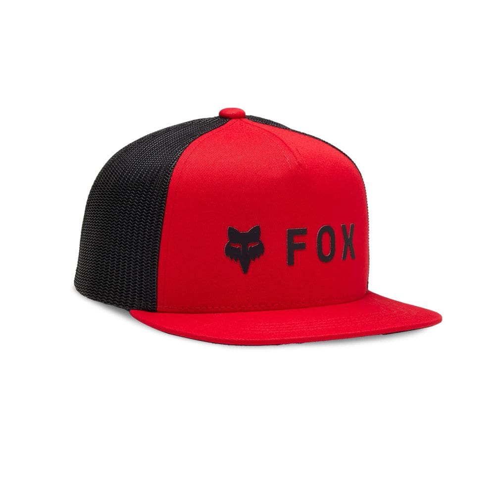 Chapéu Fox Racing Absolute SB Mesh Youth Flame Red