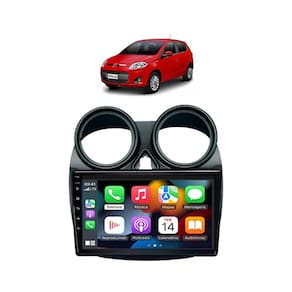 Kit Multimidia Palio Attractive 2012 / 2017 9 Pol Carplay AndroidAuto USB BT- Roadstar 908BR