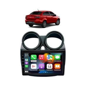 Kit Multimidia Grand Siena 2021 9 Pol Carplay AndroidAuto USB BT- Roadstar 908BR