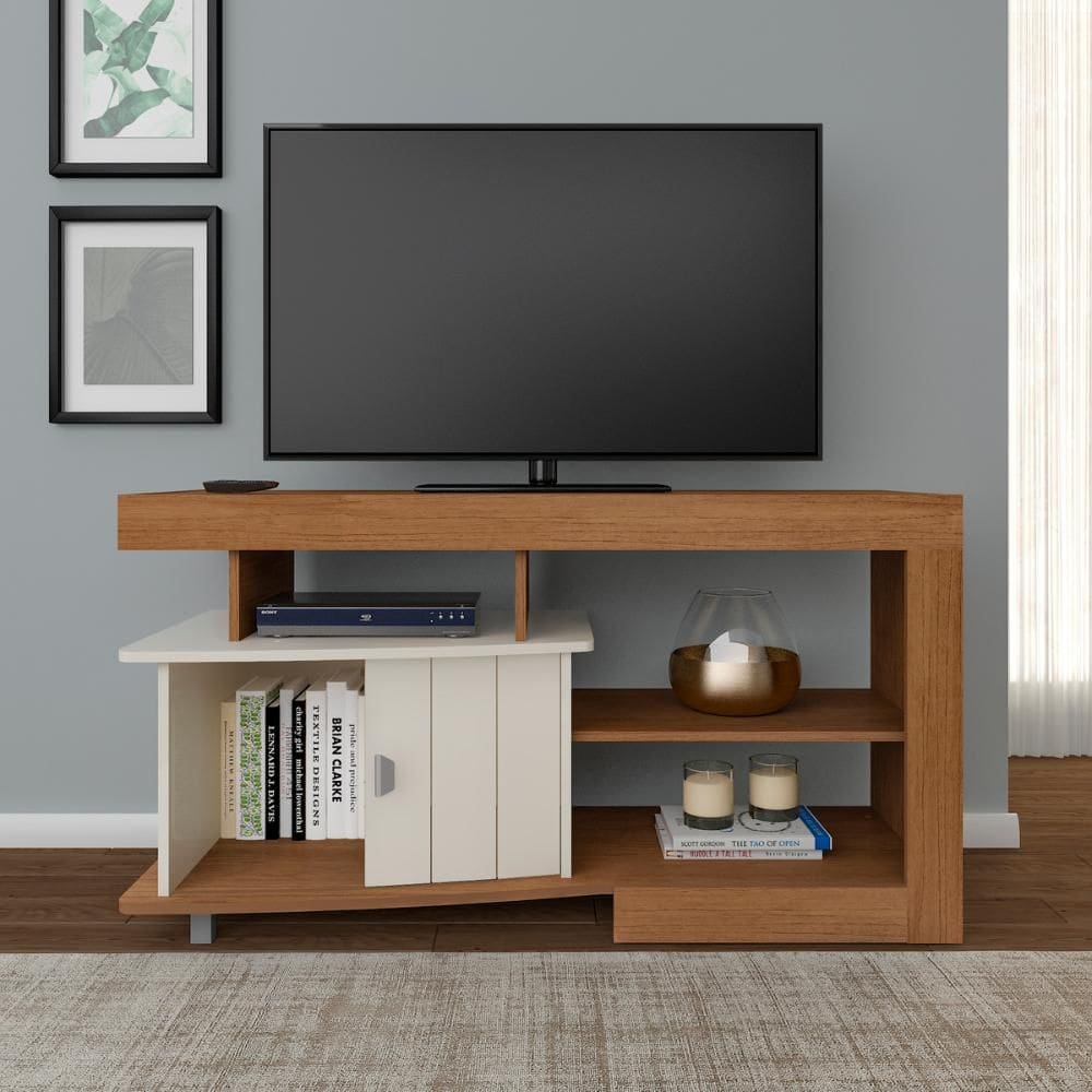 Estante TV Soberano Cinamomo Off White