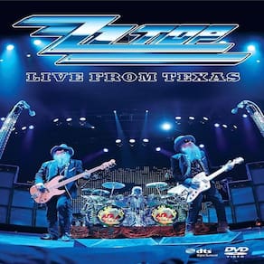 Dvd Zz Top Live From Texas