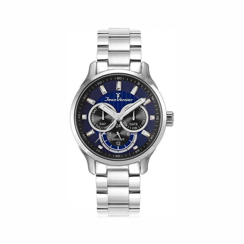 Relógio Jean Vernier Pulsion Azul Masculino - Jv01763