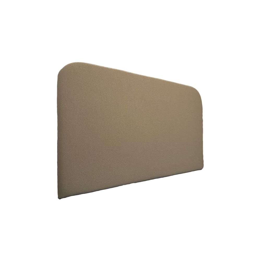 Cabeceira Estofada Queen Orgânica Não é Segredo Veludo Austin Marrom 160x60
