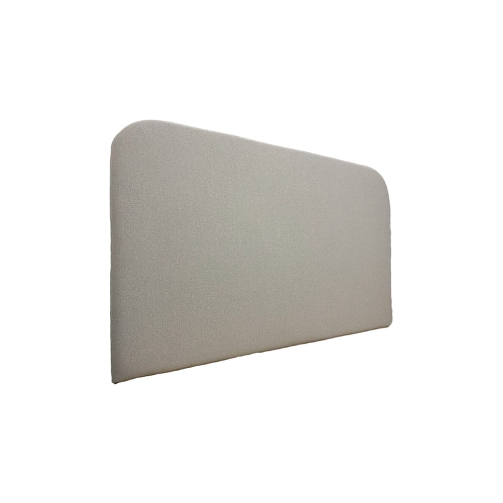 Cabeceira Estofada Queen Orgânica Não é Segredo Linho Cru 160x60