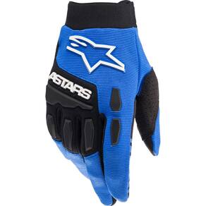 Luvas Alpinestars Full Bore azul/pretas para adultos
