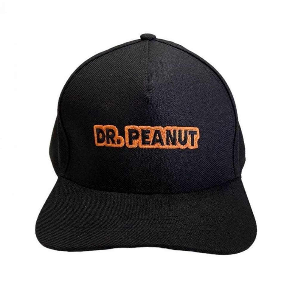 Boné Preto Dr. Peanut - Padrão: Único