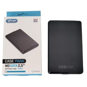 Case para HD Sata 2.5`` USB 3.0 Externo KP-HD821 - Knup