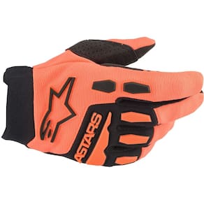 Luvas Alpinestars Full Bore Youth & Kids laranja/pretas