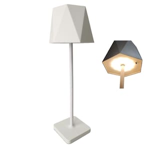 Luminaria Abajur Mesa LED 3 Tons USB Bateria Recarregavel Iluminaçao Casa Quarto Sala Mesa Trabalho Recepçao Escritorio Decoraçao Moderna