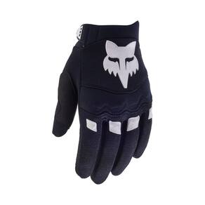 Luva de motocross Fox Racing YOUTH DIRTPAW preta tamanho L