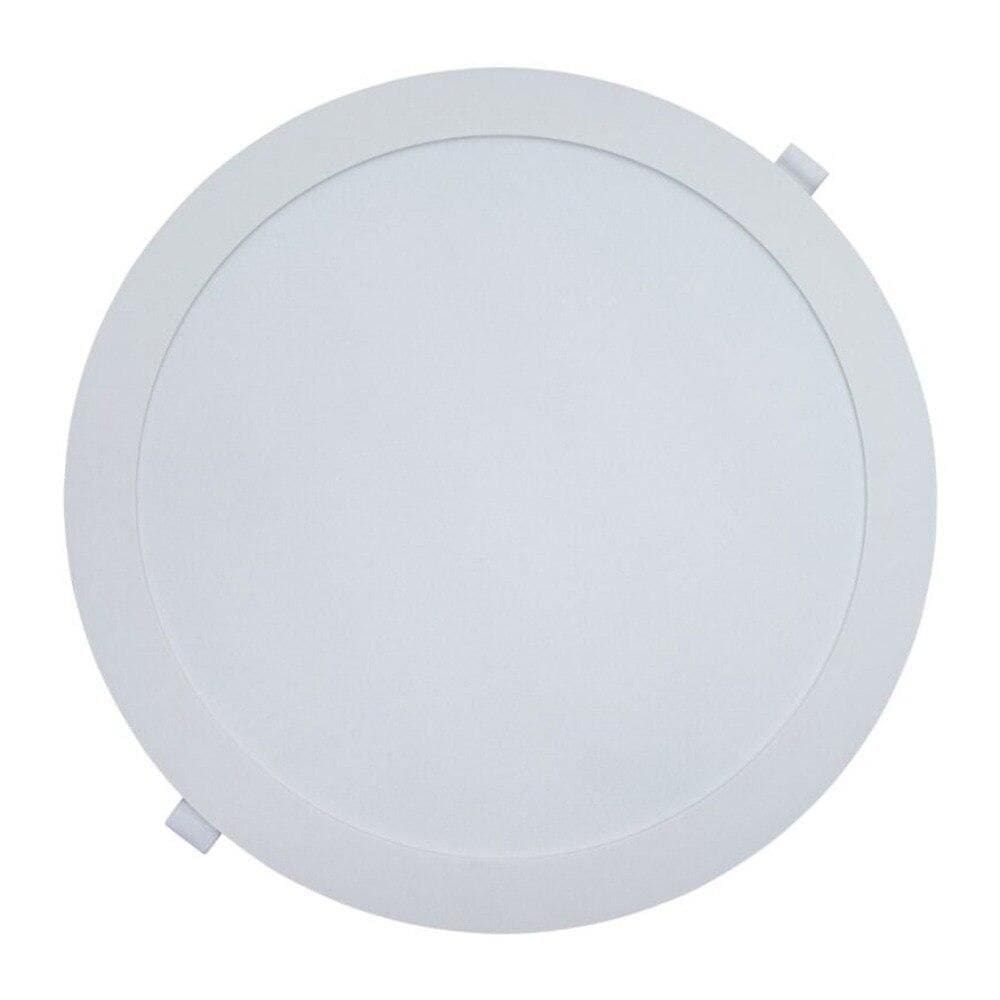 Painel Plafon Led de Embutir Modaza Redondo 24W, Branco 6500K