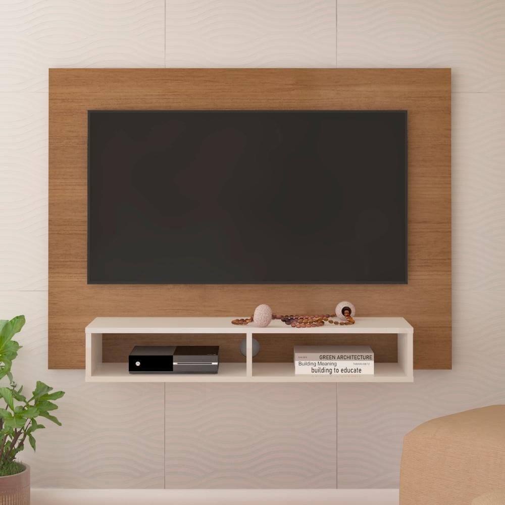 Painel para TV Luce Cinamomo Off White