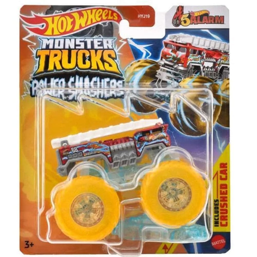 Carrinho - Hot Wheels 5Alarm - Monster Trucks MATTEL