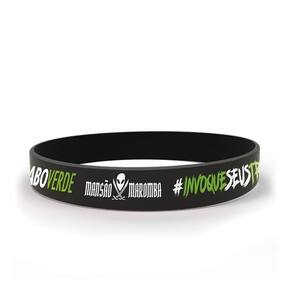 Pulseira De Silicone Mansão Maromba - Padrão: Único
