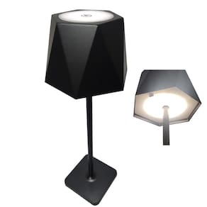 Luminaria Abajur Mesa Led 3 Tons USB Bateria Recarregavel Casa Sala Quarto Trabalho Recepçao Escritorio Decorativo Iluminaçao Moderna
