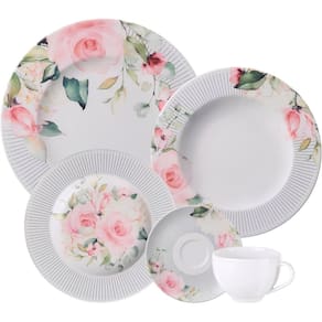 Kit Aparelho Jogo Jantar 40Pçs 8 Pessoas Ornatta Tramontina