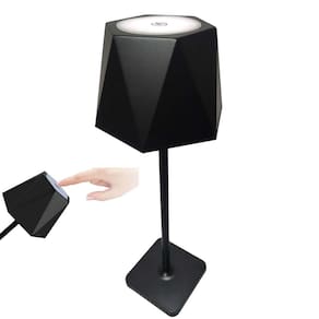 Luminaria Abajur Mesa 3 Tons LED USB Bateria Recarregavel Casa Trabalho Quarto Sala Escritorio Recepçao Moderno Decorativo Iluminaçao
