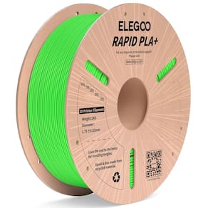 Filamento para impressora 3D ELEGOO Rapid PLA Plus 1,75 mm verde 1 kg