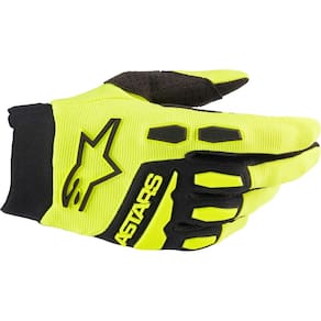 Luvas Alpinestars Full Bore Yellow Fluo/Black para adultos