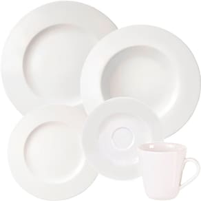 Kit Aparelho De Jantar 10Pçs 2 Pessoas Aba Larga Tramontina