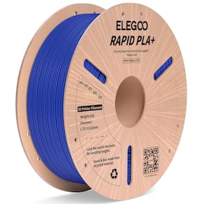 Filamento para impressora 3D ELEGOO Rapid PLA Plus 1,75 mm azul 1 kg