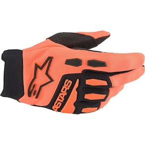 Luvas Alpinestars Full Bore em camurça sintética laranja/preta
