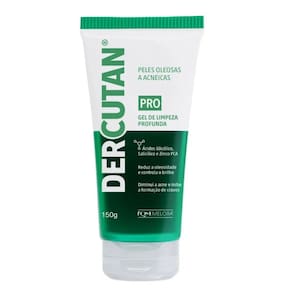Gel De Limpeza Profunda Dercutan Pro Peles Oleosas A Acneicas 150g