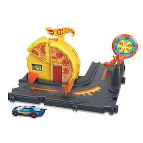 Pick-up de pizza Toy Hot Wheels Mattel City Speedy com 1 veículo