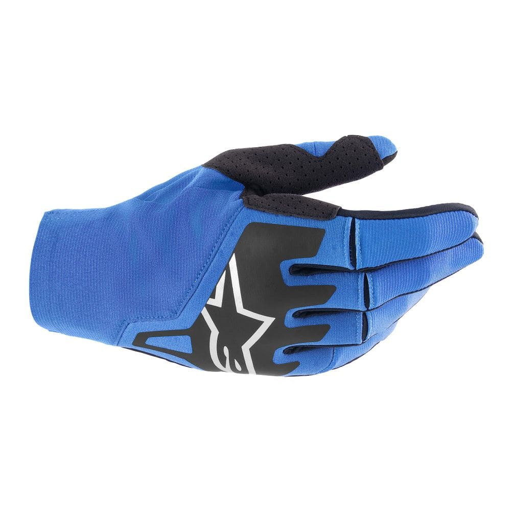 Luvas Alpinestars Techstar 3561024-763-S azuis Ram/pretas Sm