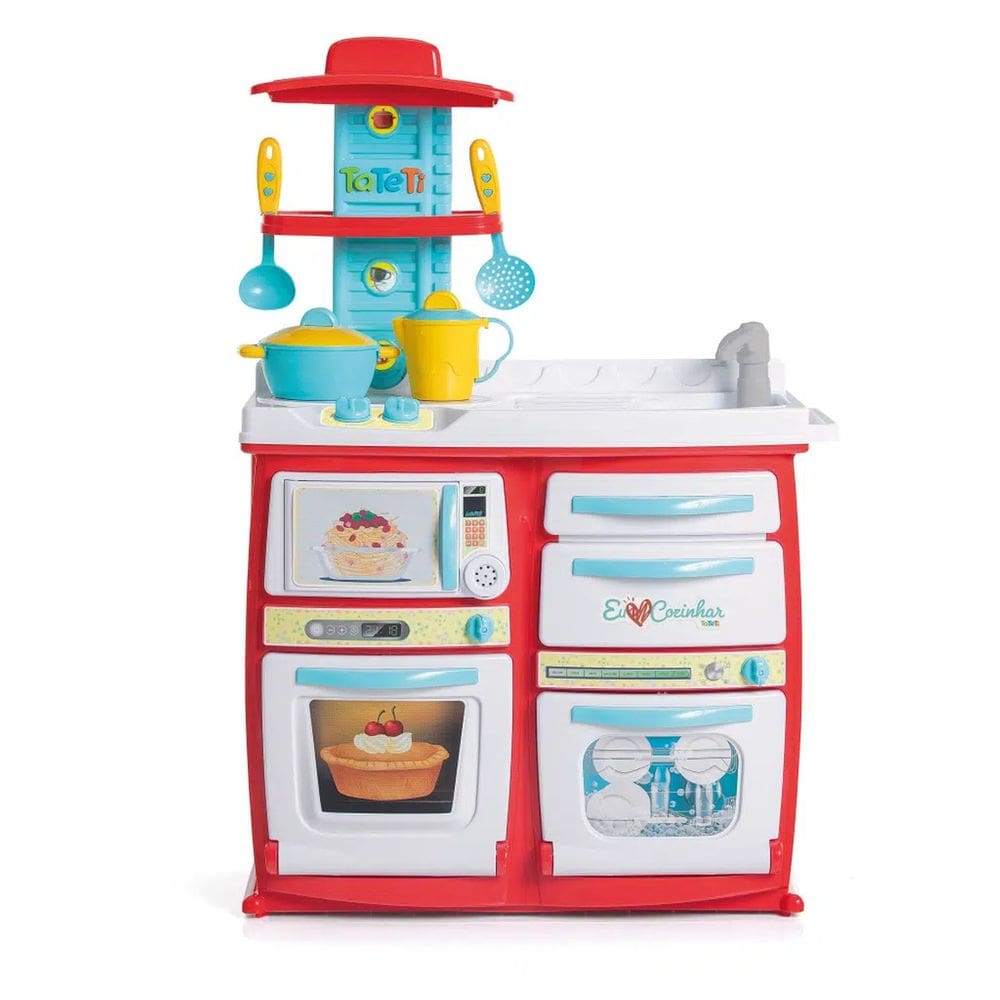 Brinquedo Cozinha Completa Buona Tateti Infantil - 1308