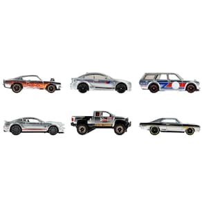 Toy Cars Hot Wheels Zamac Multipacks 6 carros em escala 1:64 para crianças