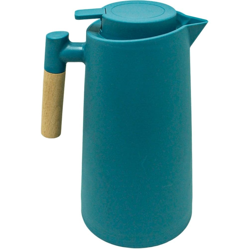 Garrafa Térmica De Mesa Nórdica Azul Leite Café Chimarrão 1L