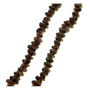 Gargantilha Cabochão De Granada Natural Em Ouro 18k J14629
